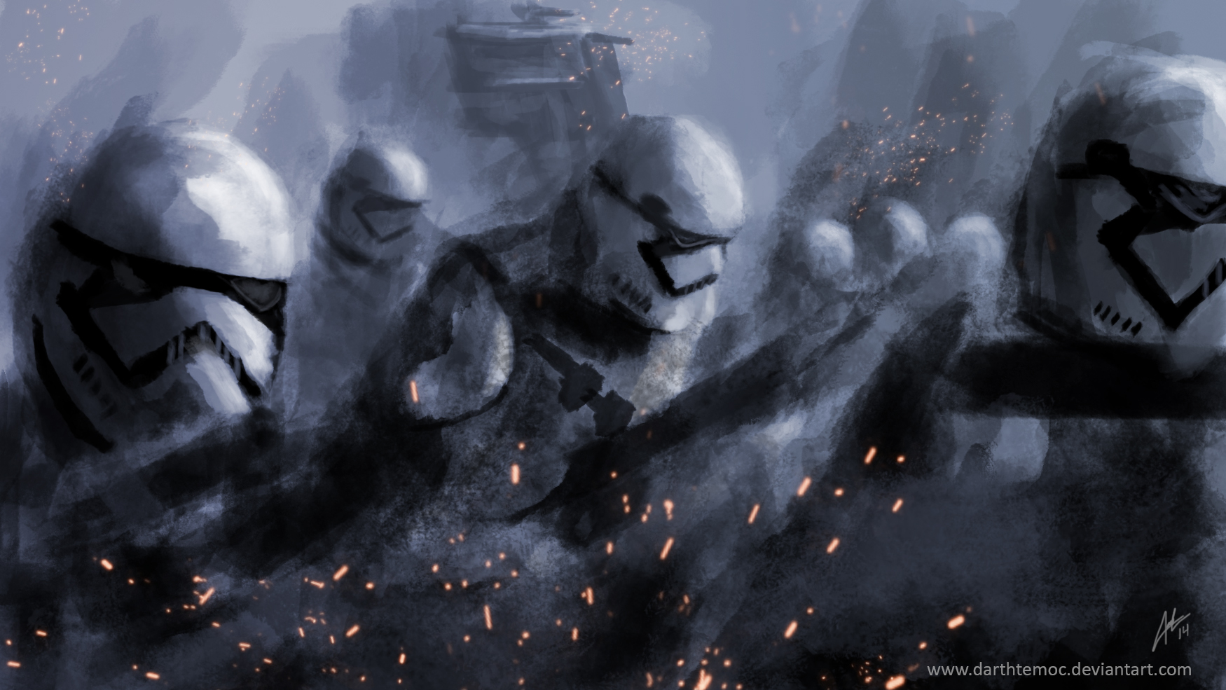 The Force Awakens   Stormtrooper by DarthTemoc on