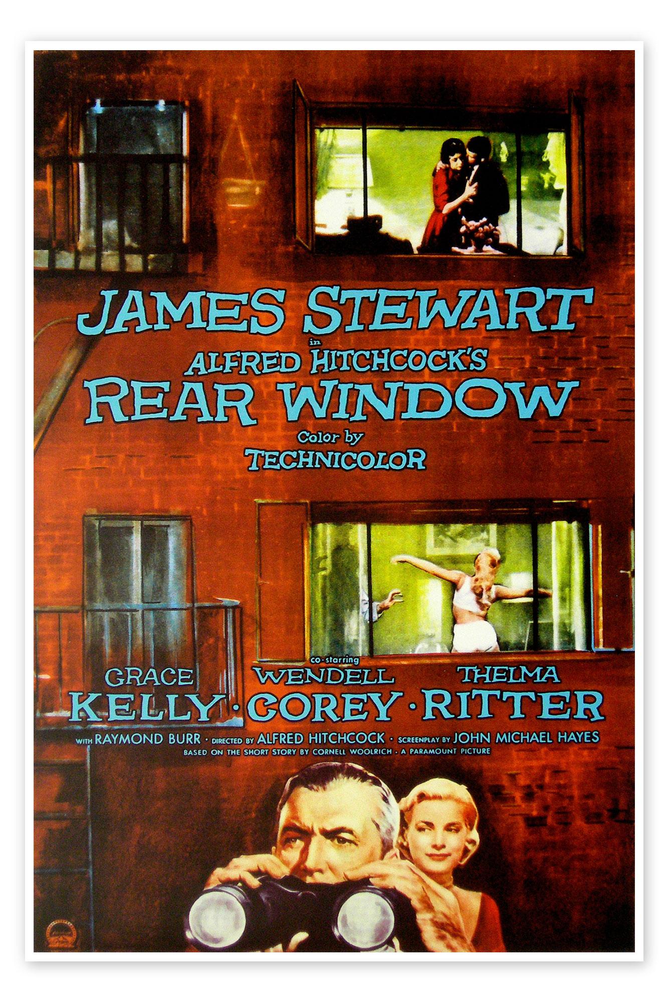 Rear Window Print By Everett Collection Posterlounge