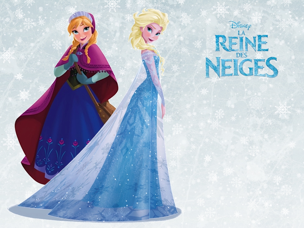 Anna And Elsa Princess Wallpaper