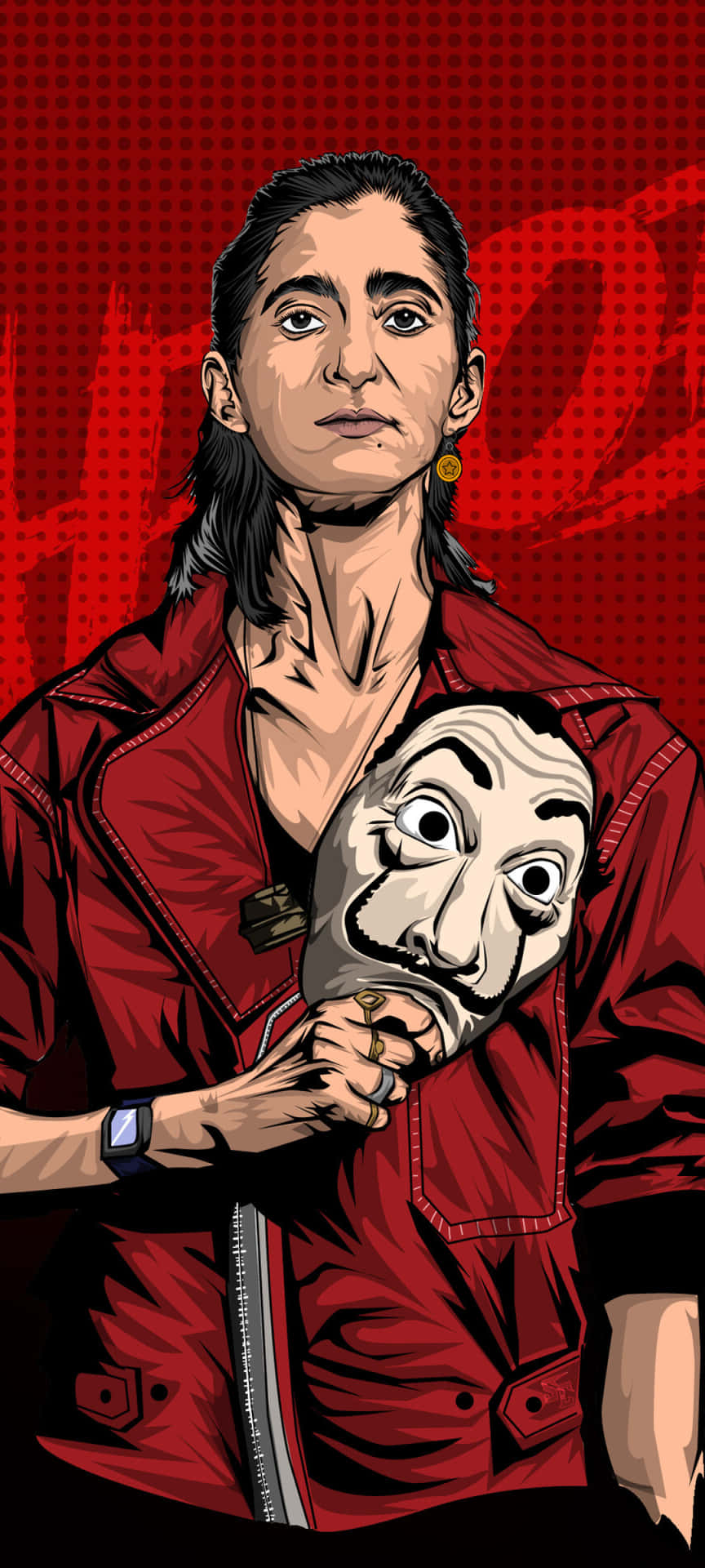 Money Heist Poster Wallpaper