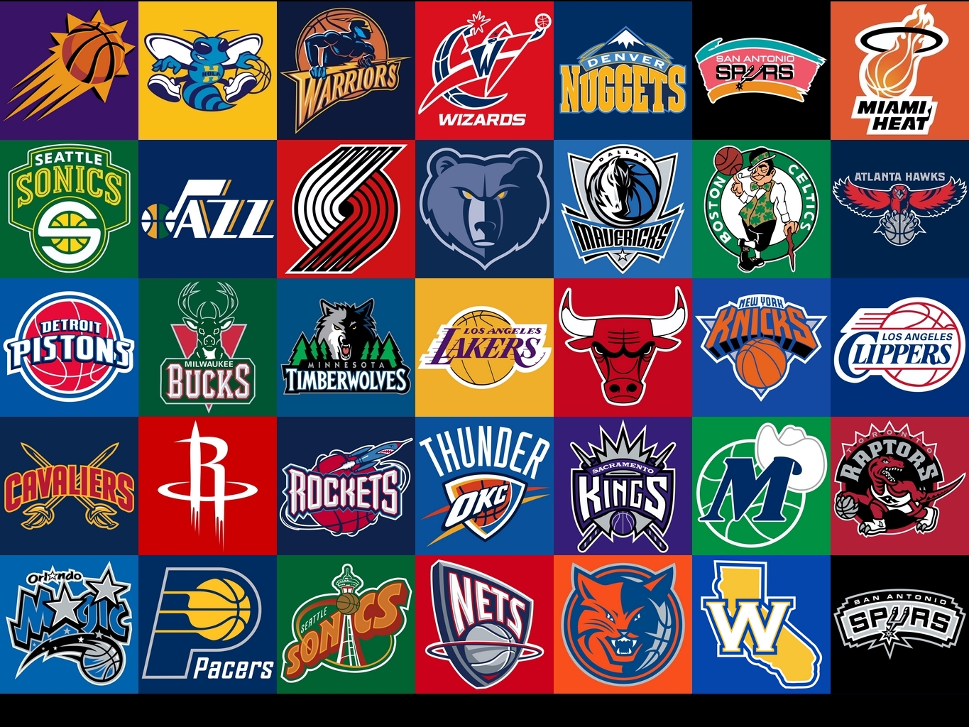 Logos equipos de la NBA NBANBA and Athlete