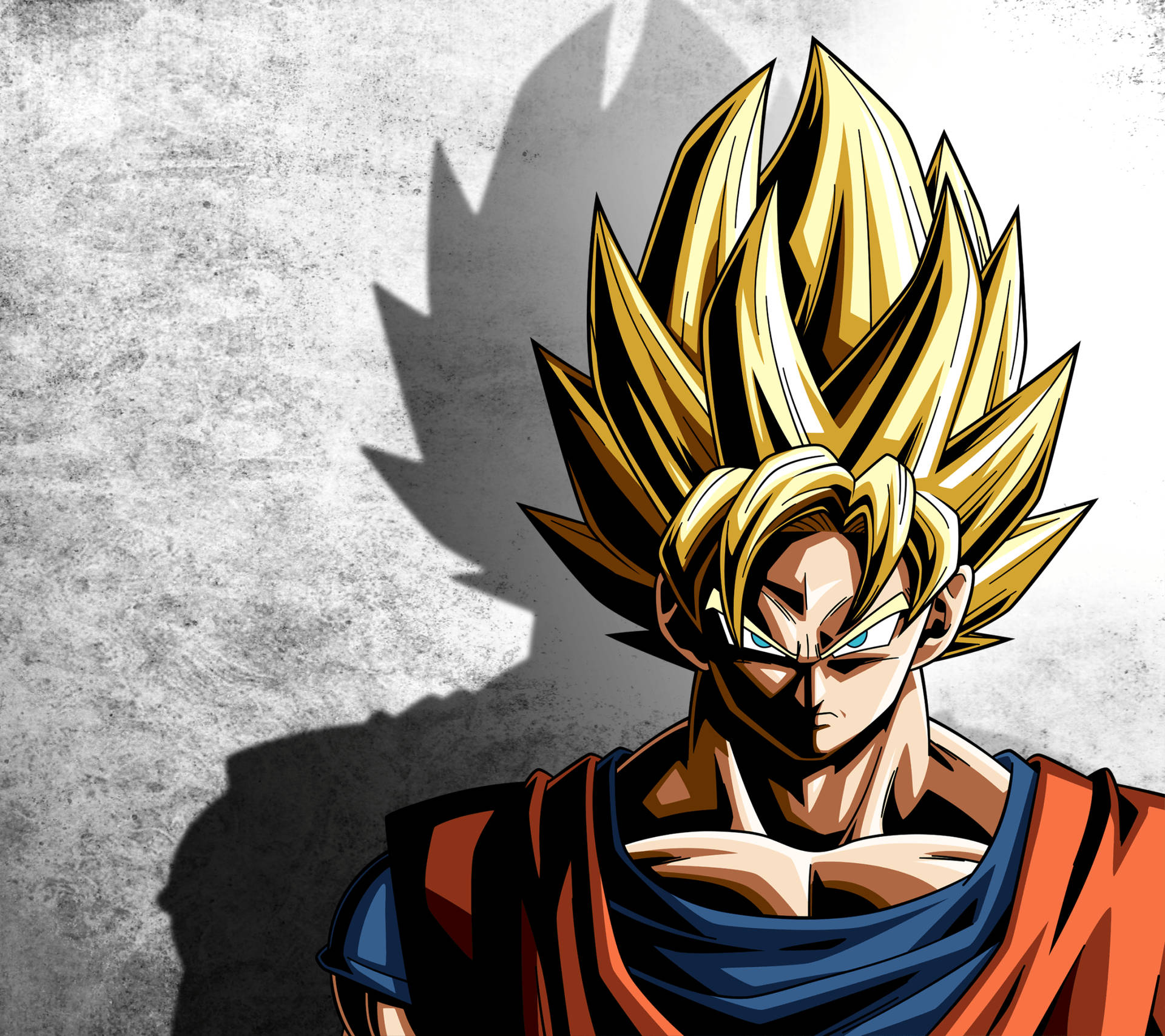 Goku Super Saiyan Close-up 4k Wallpaper