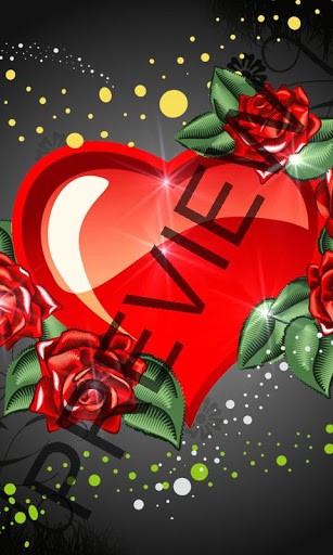 Red Roses Wallpaper Heart Rose