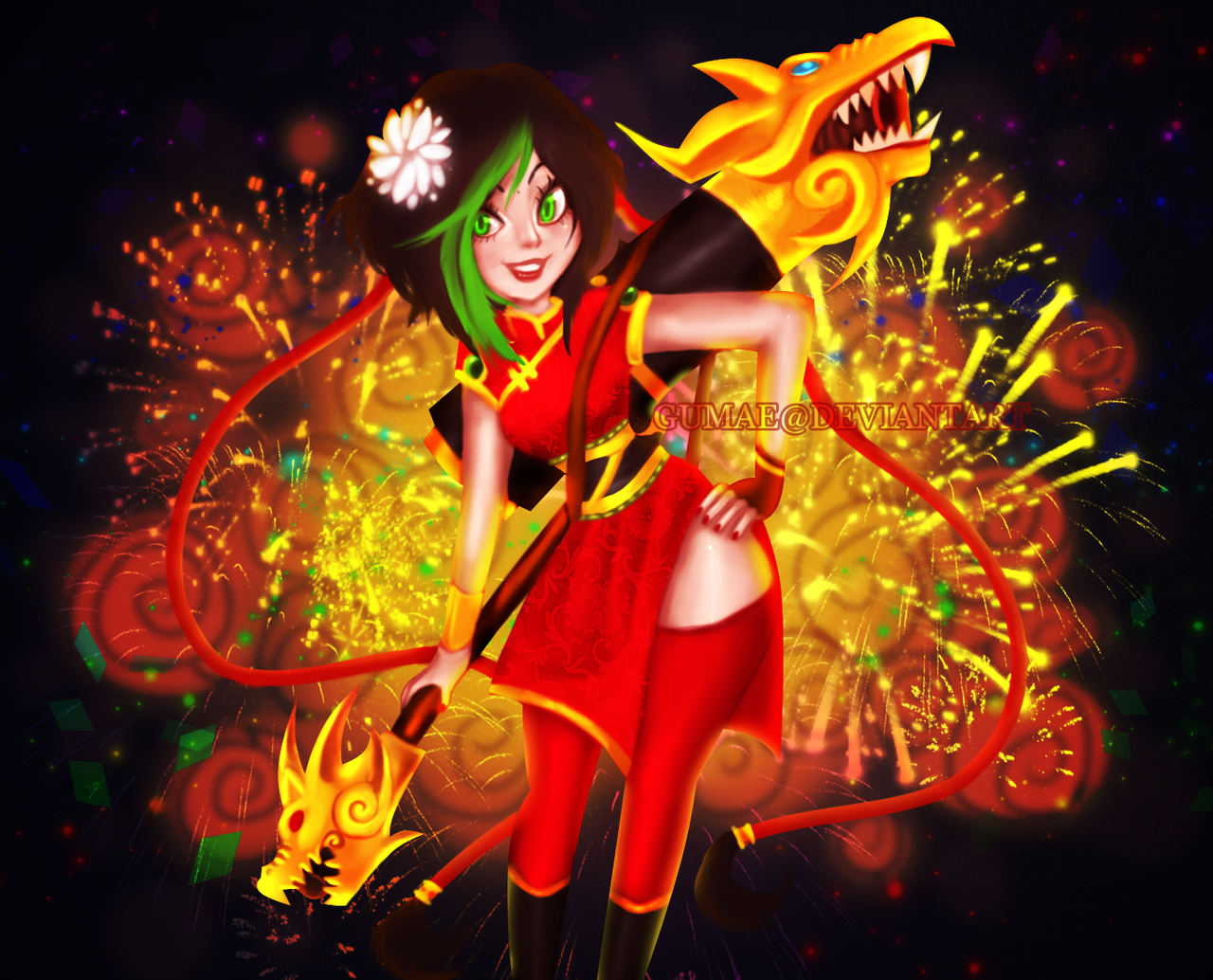 Firecracker Jinx By Gumae