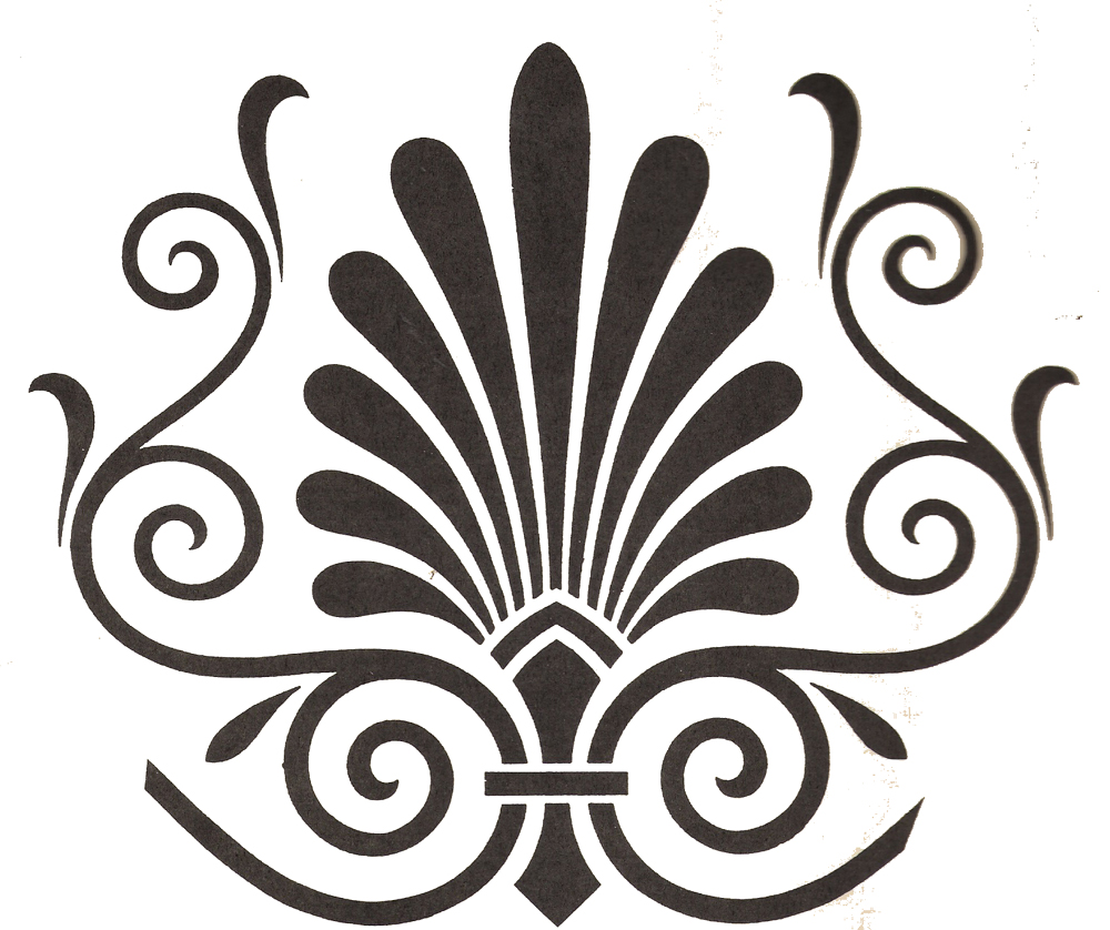 Victorian Wallpaper Vector Stencil