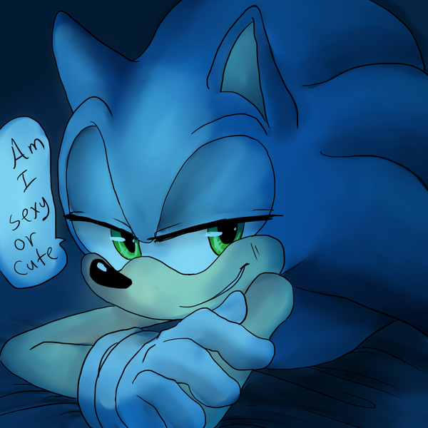 Sonic Am I Cute Or By Zeldaprincessgirl100