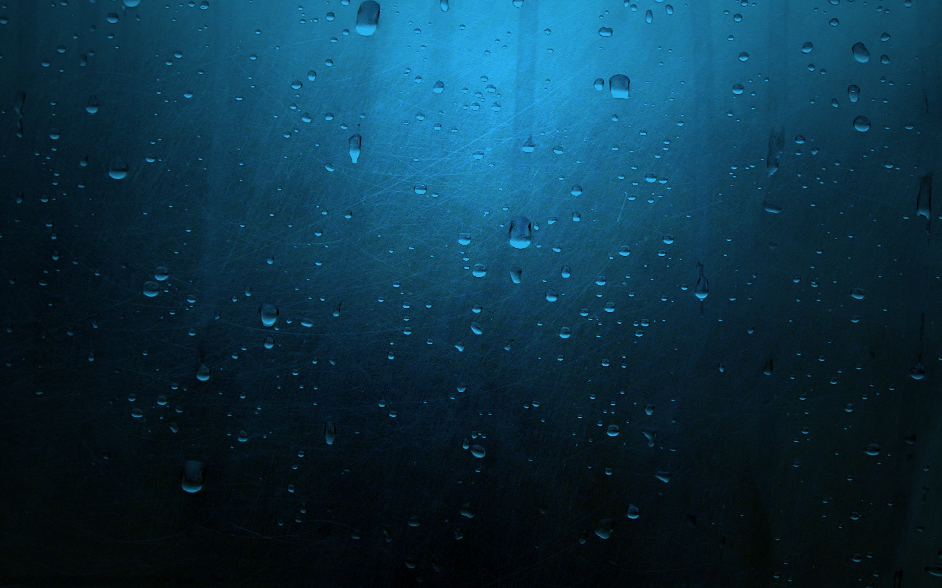 Water Droplets Scratched Blue Metal HD Wallpaper Wallsev