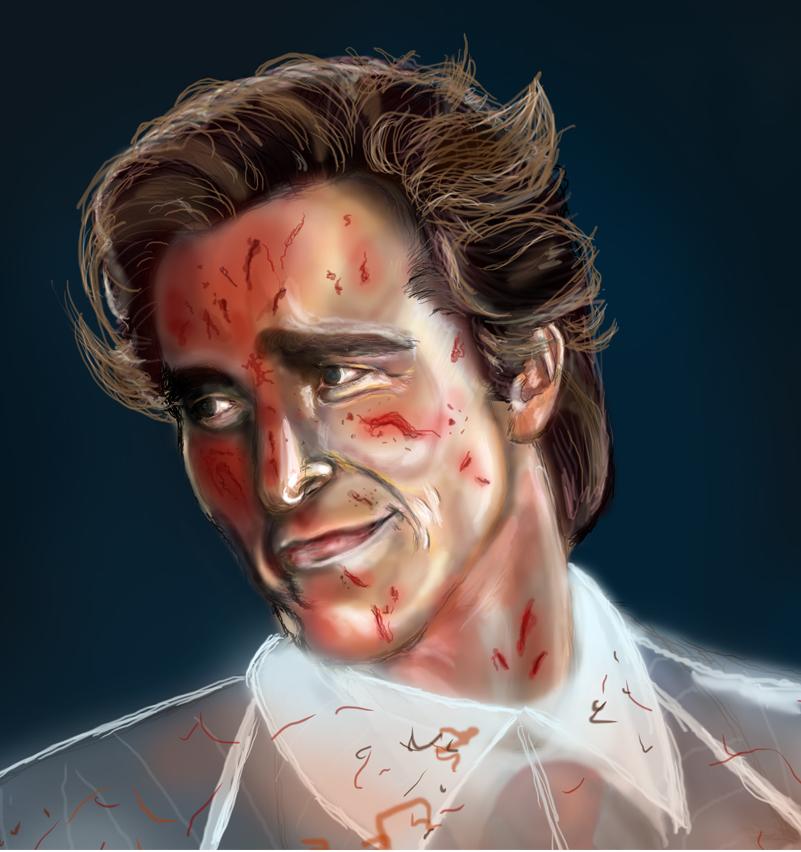 Patrick Bateman Americanpsycho By Elia Illustration