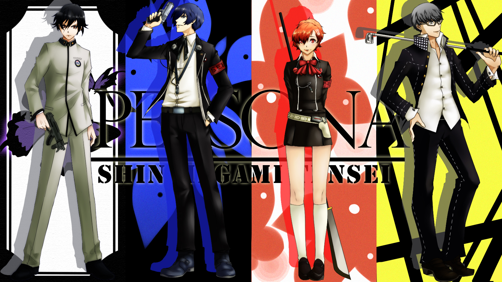 Persona 3p Wall Paper By Dodomir23