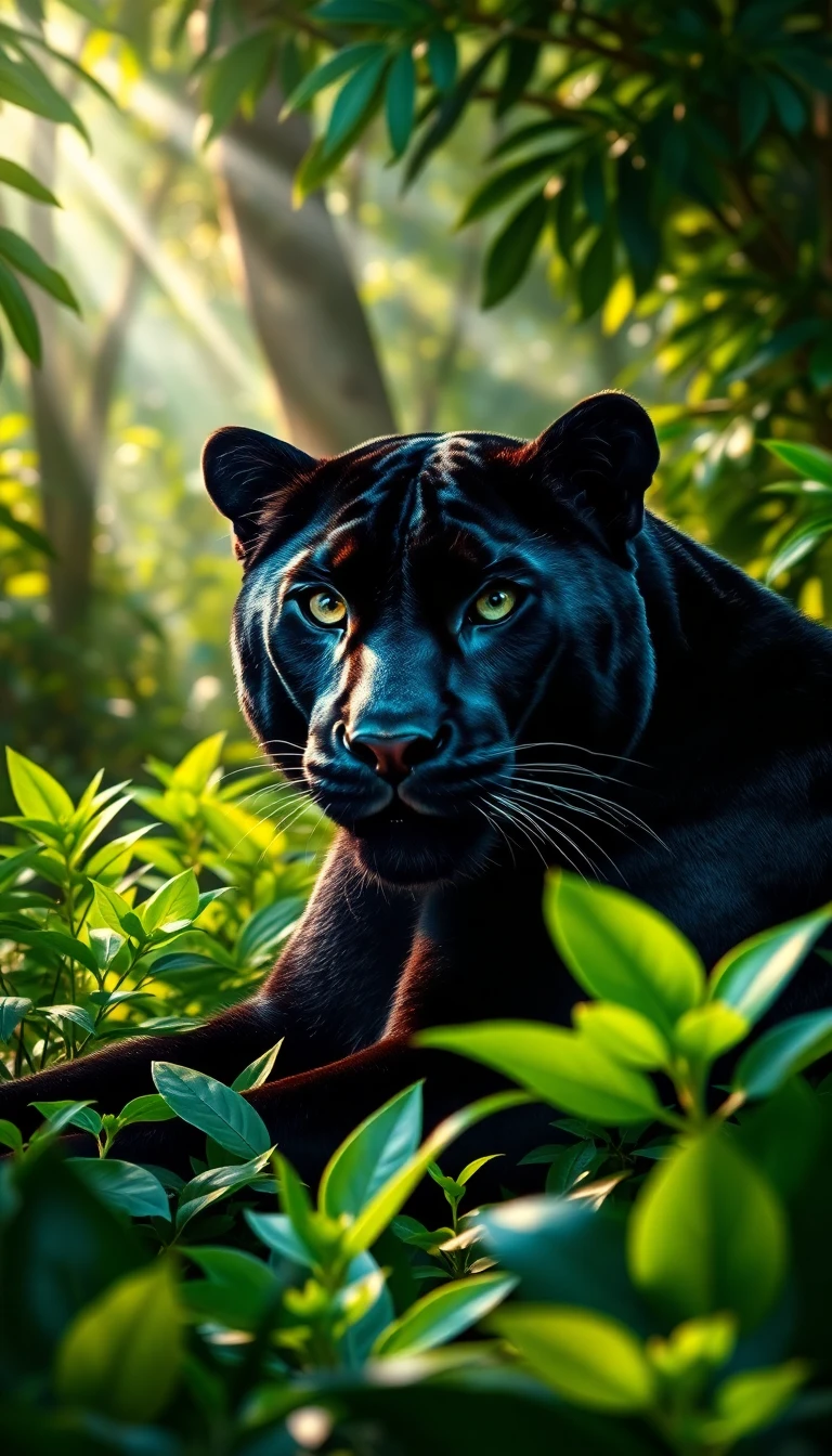 Black Panther Animal 4k Wallpaper