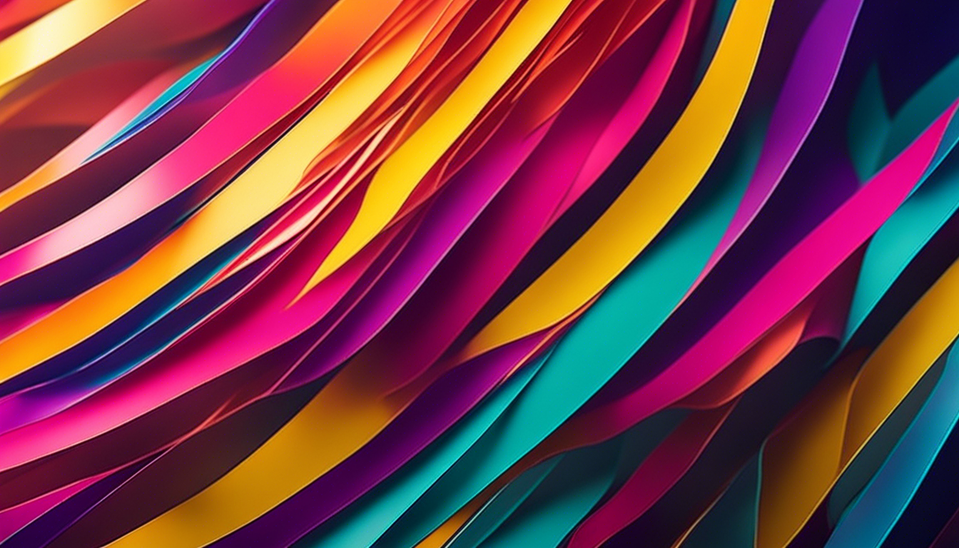 A Stunning And Vibrant Abstract Wallpaper Inspired By The Theme Of Aesthetic Pride Use Bold Colors Shapes To Convey Sense Empowerment Positivity Let Your Creativity Run Wild Design Visually Striking That Captures Essence Self Expression Confidence