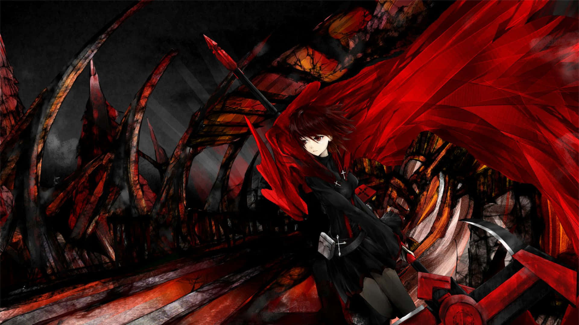 Dark Anime Boy Wallpaper