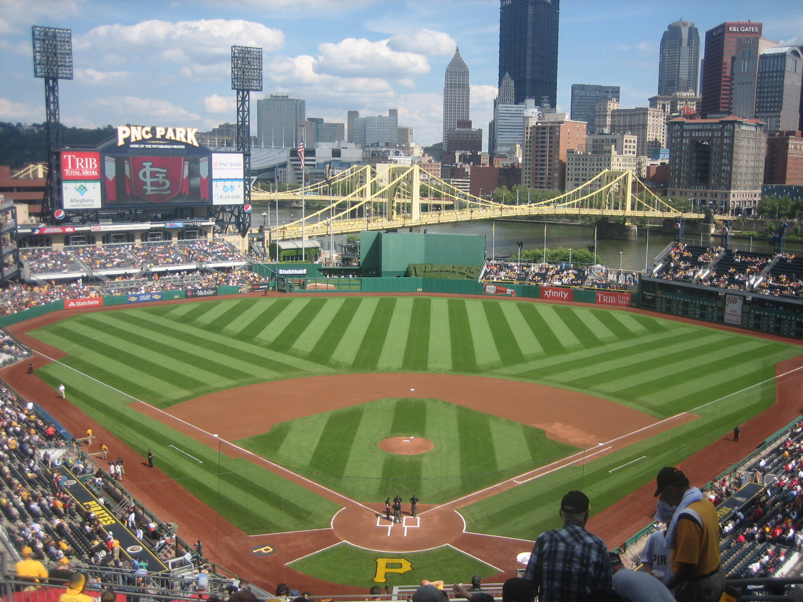Ballpark Of Pnc Park Pittsburgh Pa On The Fly