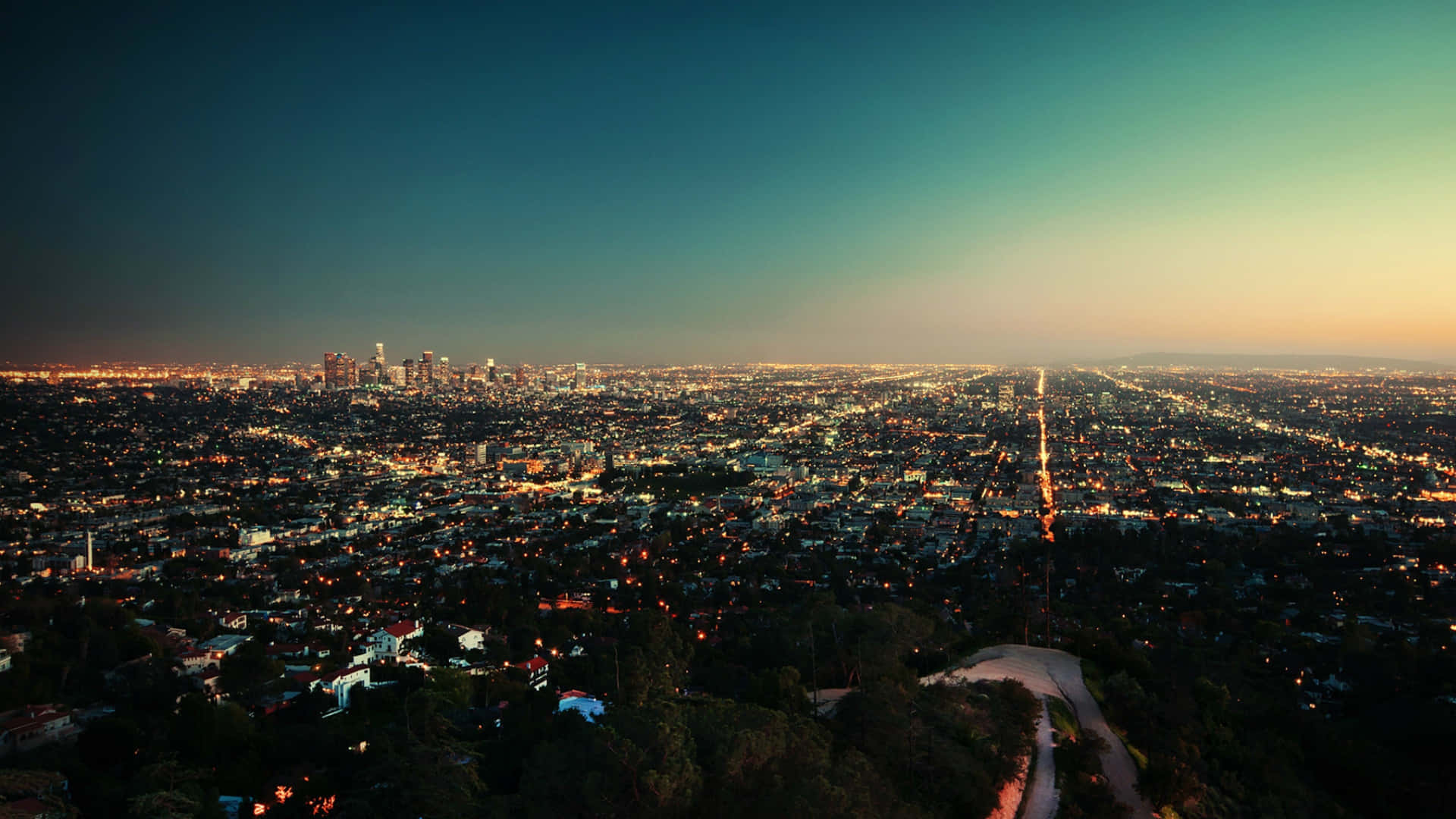 California Aesthetic City Wallpaper