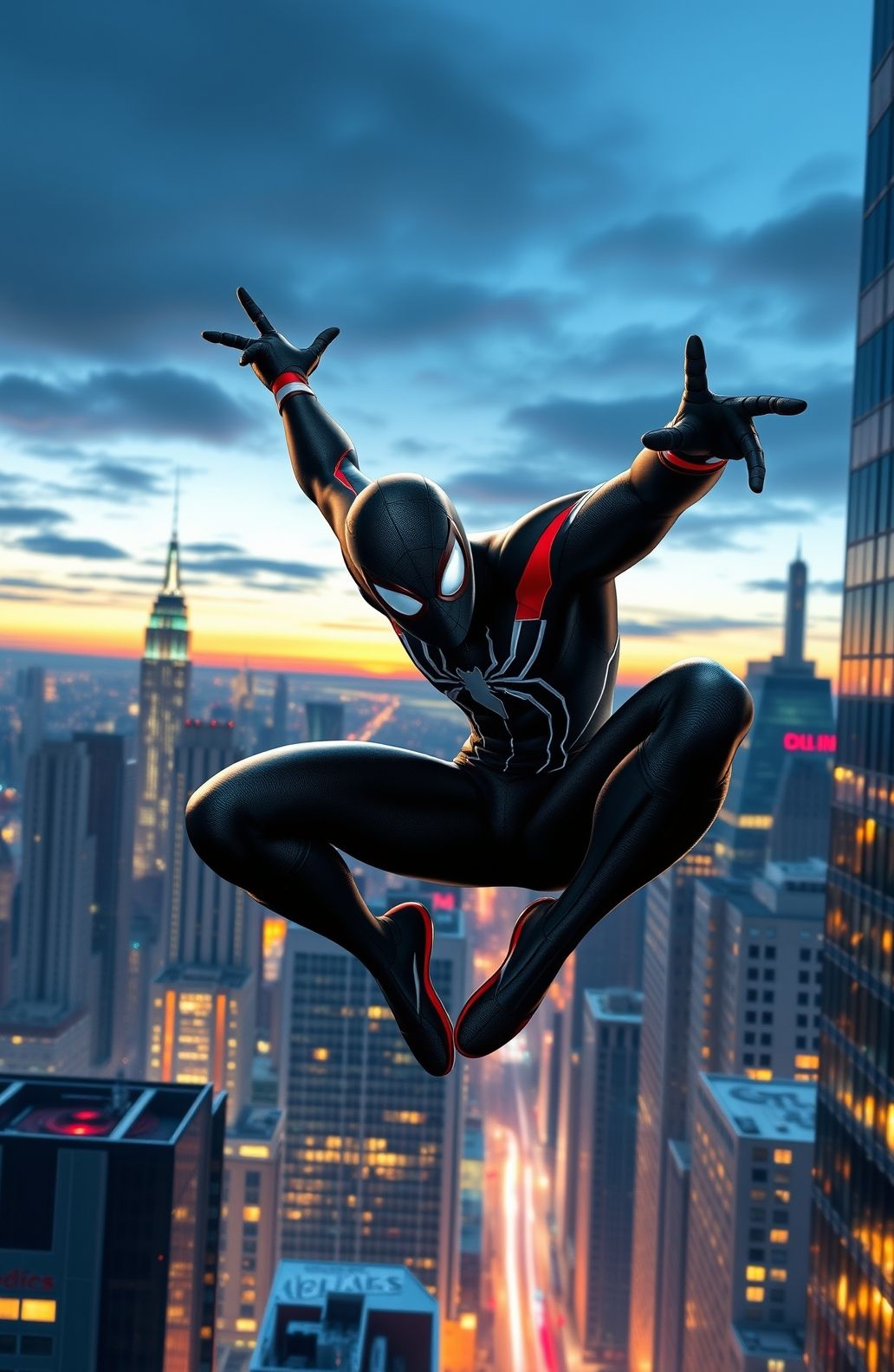 Black Spiderman Wallpaper