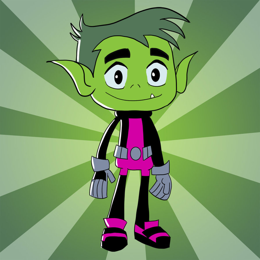 Teen Titans Go Beast Boy By Toonsanimemanga