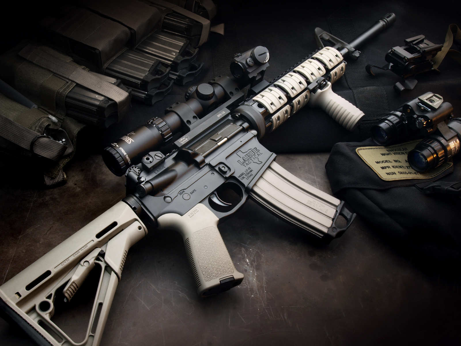M4 Carbine Assault Rifle Wallpaper Rif