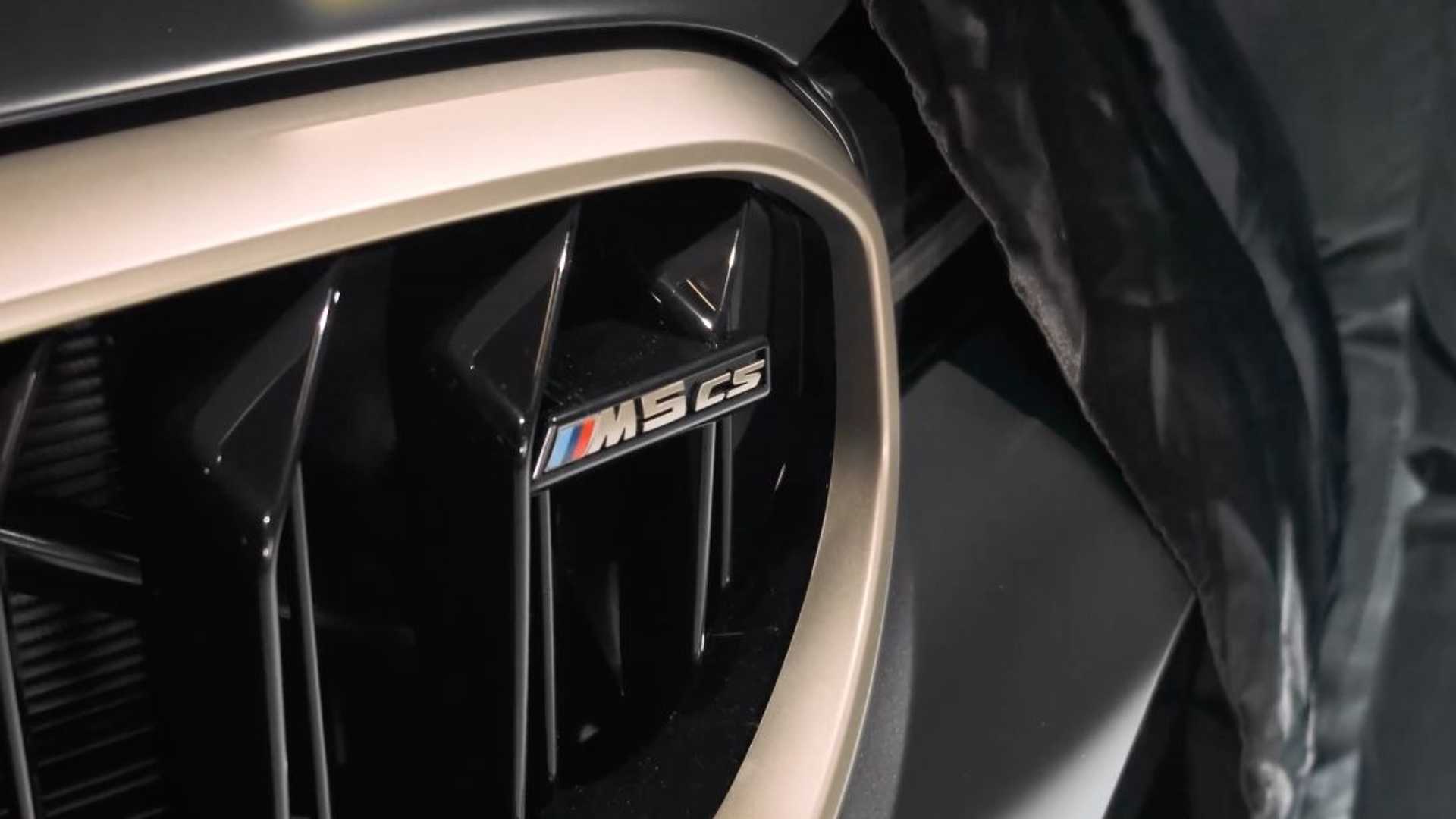 Bmw M5 Cs Teased For First Time Promises Bhp