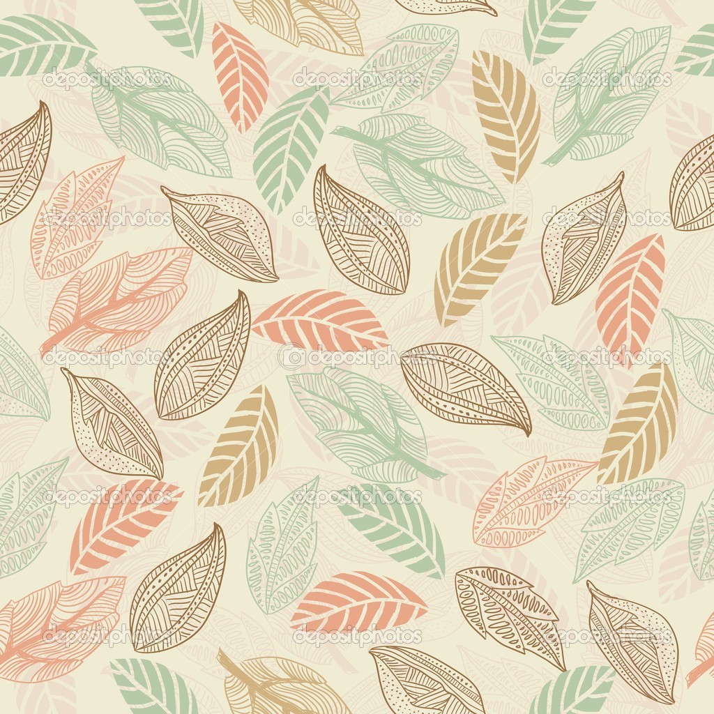 Leaf Pattern Wallpaper Design Patterns