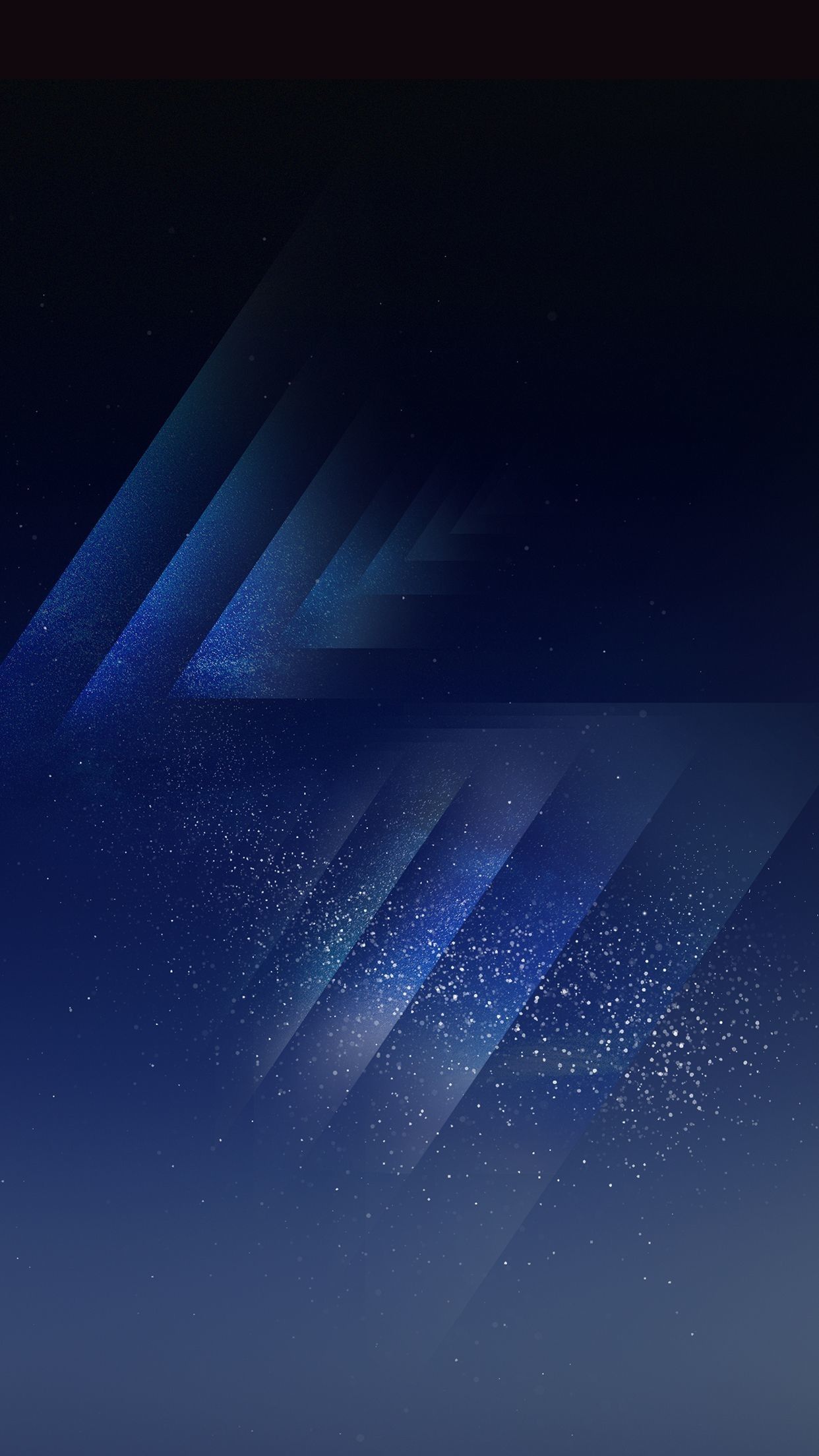 Blue Galaxy iPhone Wallpaper On