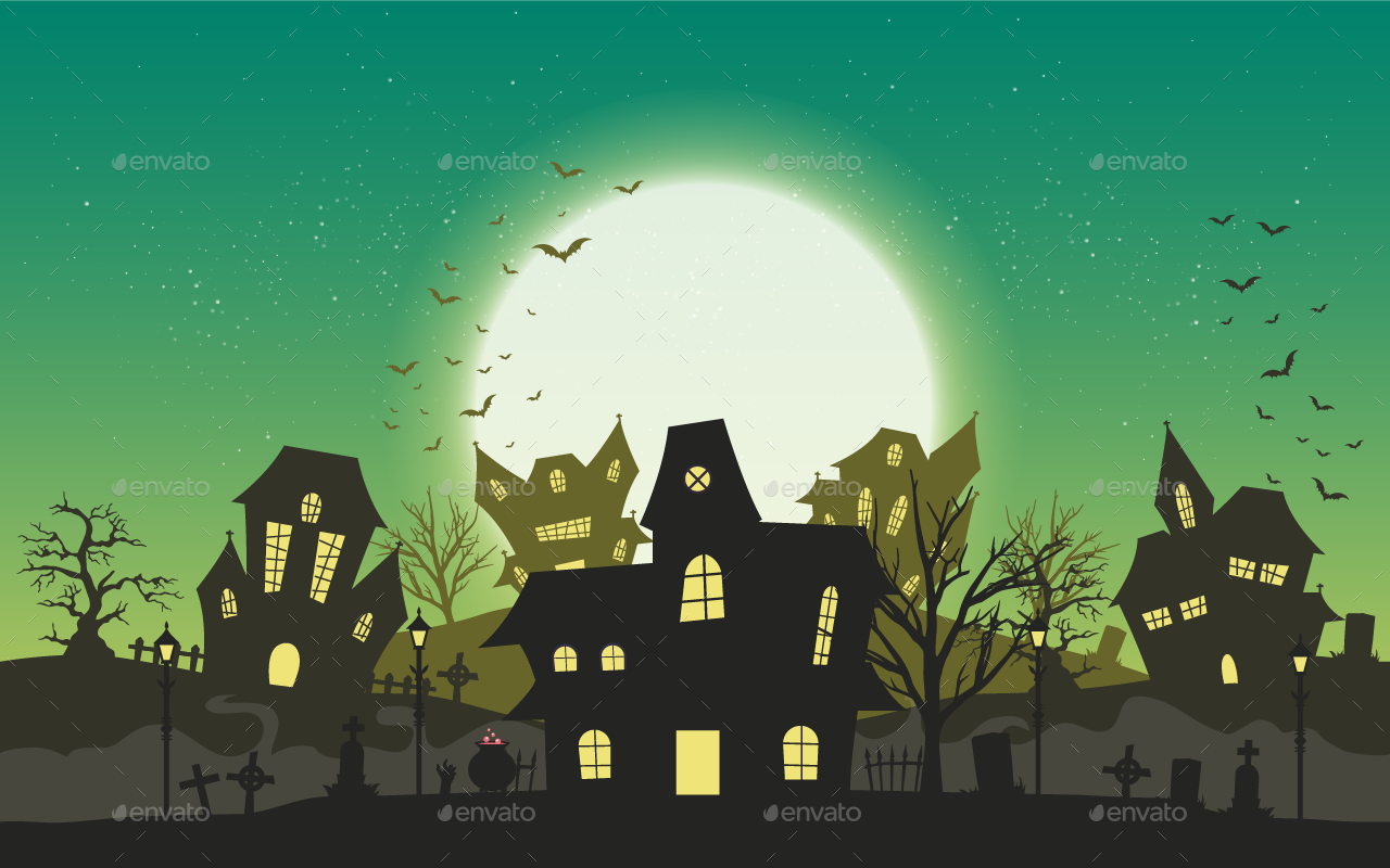 Tileable Halloween Game Background By Neomia Graphicriver