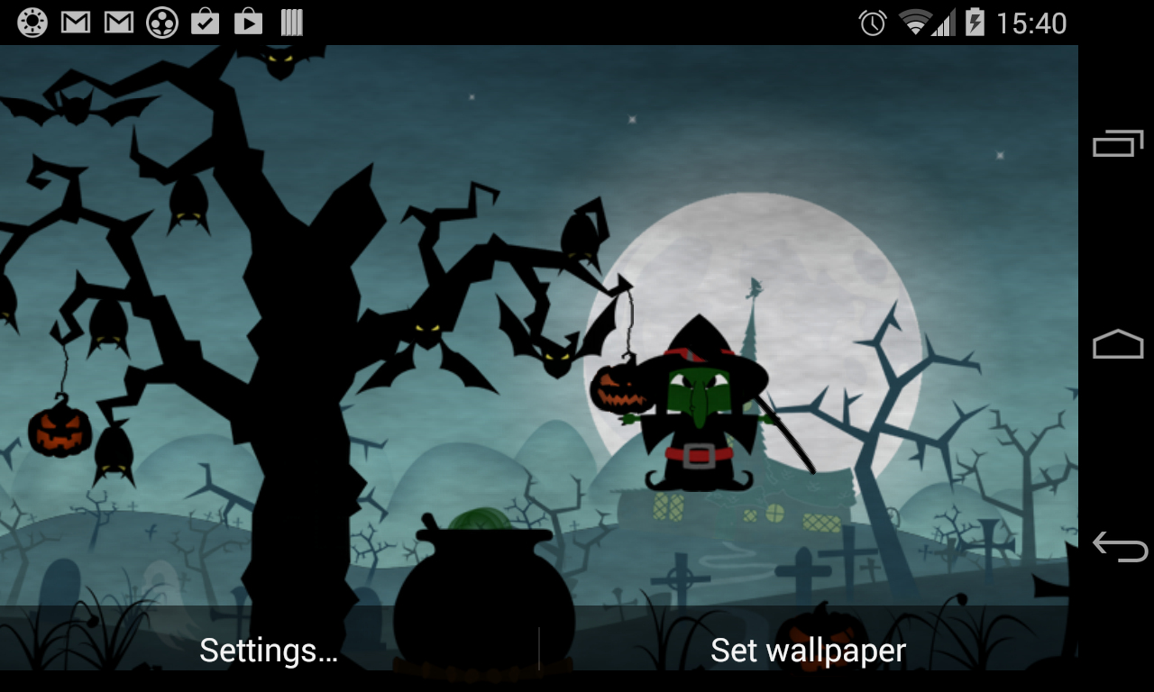 Halloween Live Wallpaper World Android Apps On Google Play