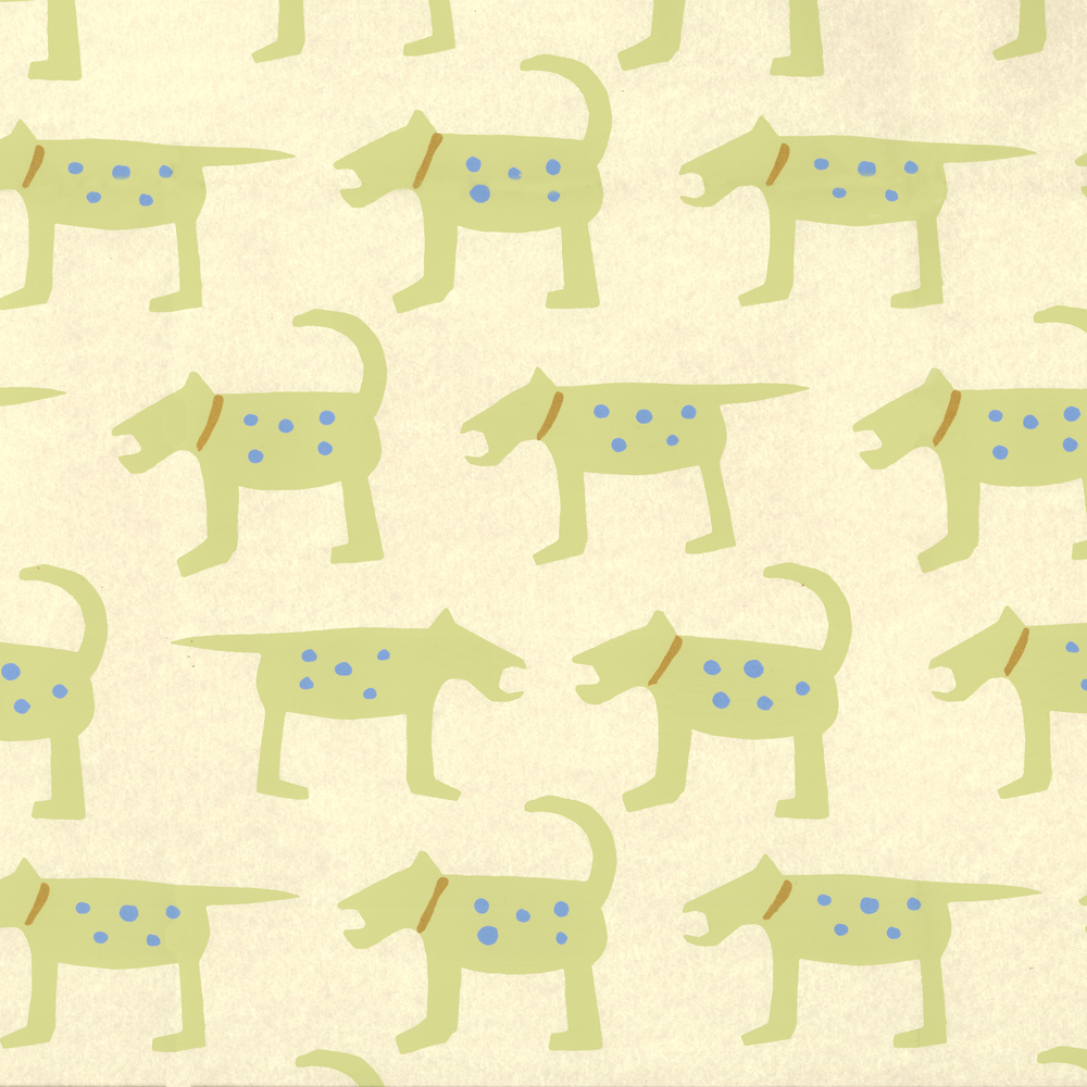 Dog Pattern Wallpaper Dapper