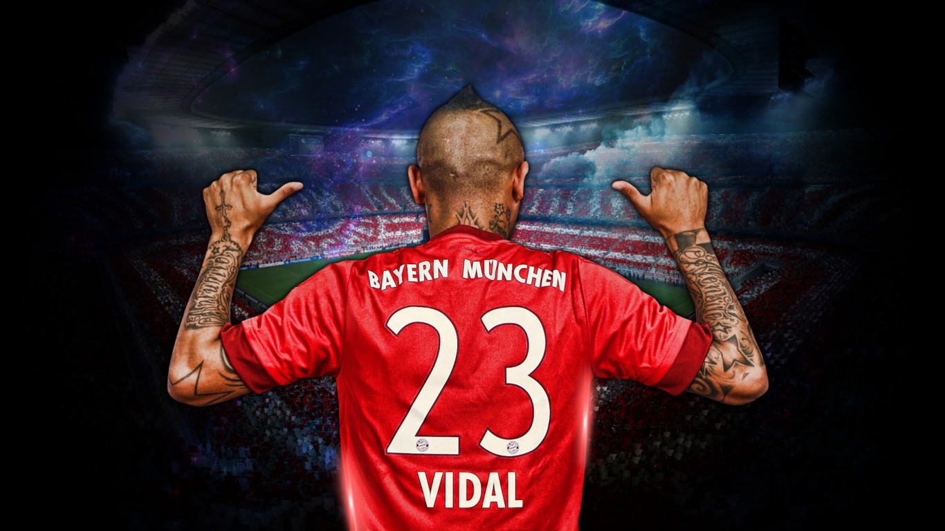 Arturo Vidal Bayern Munich Wallpaper Football HD