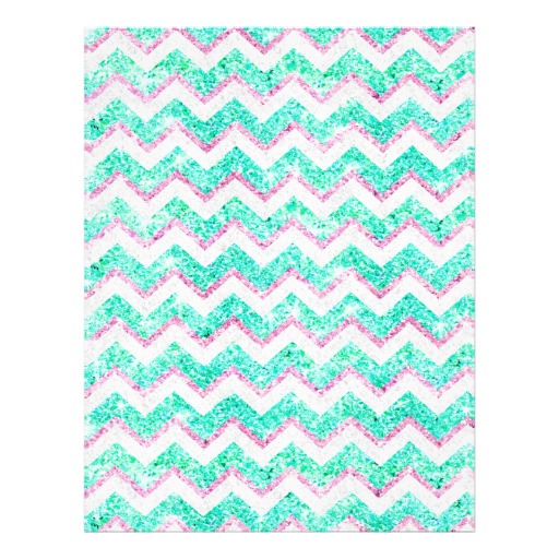 Teal And Pink Chevron Background Chevron pattern girly teal