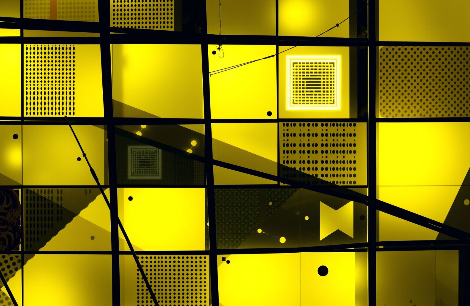 Neon Yellow Wallpaper