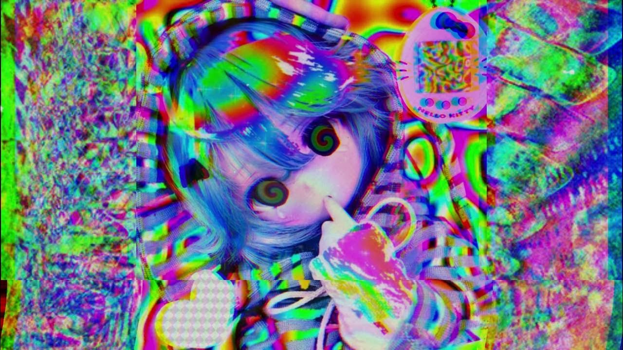 Glitchcore Aesthetic Wallpaper