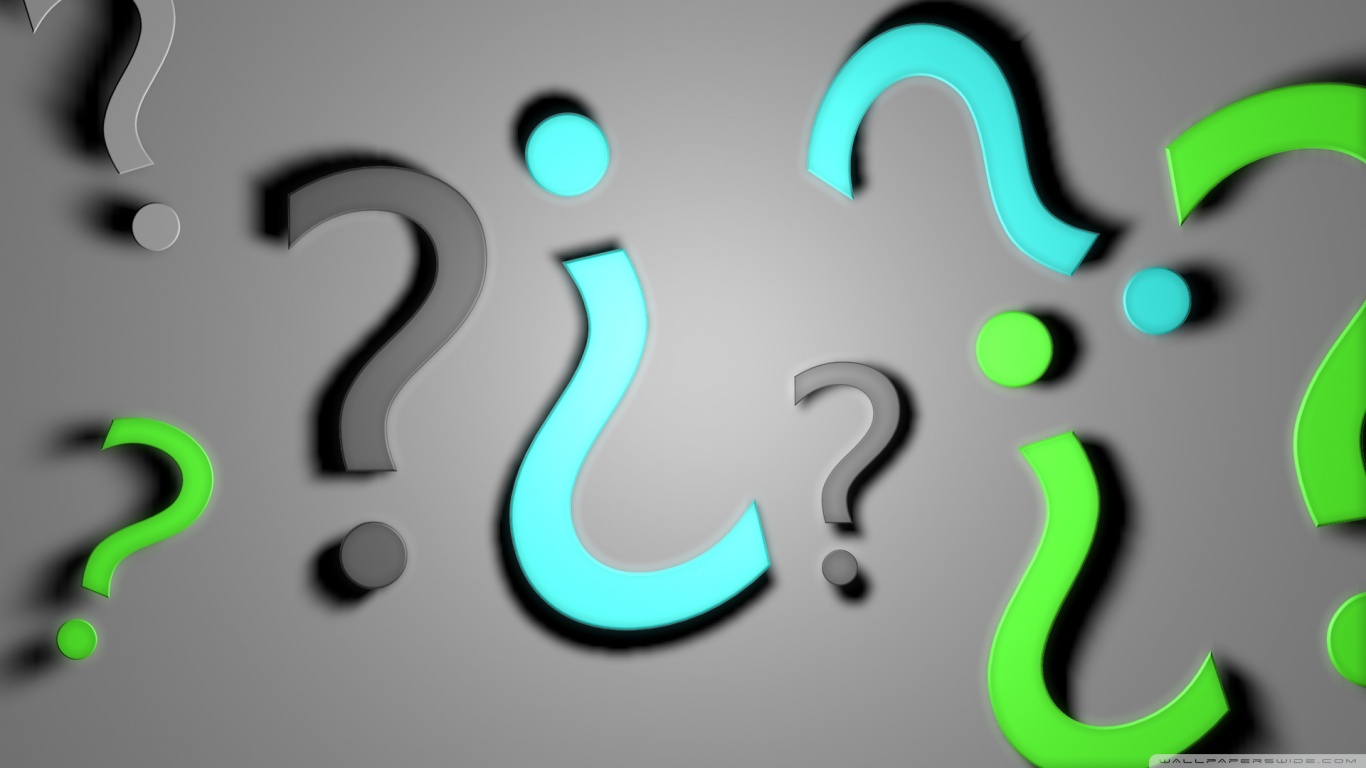 Abstract Question Mark Wallpaper