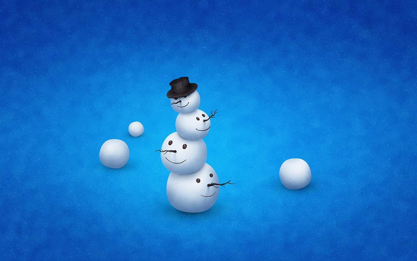3d Snowman Wallpaper HD