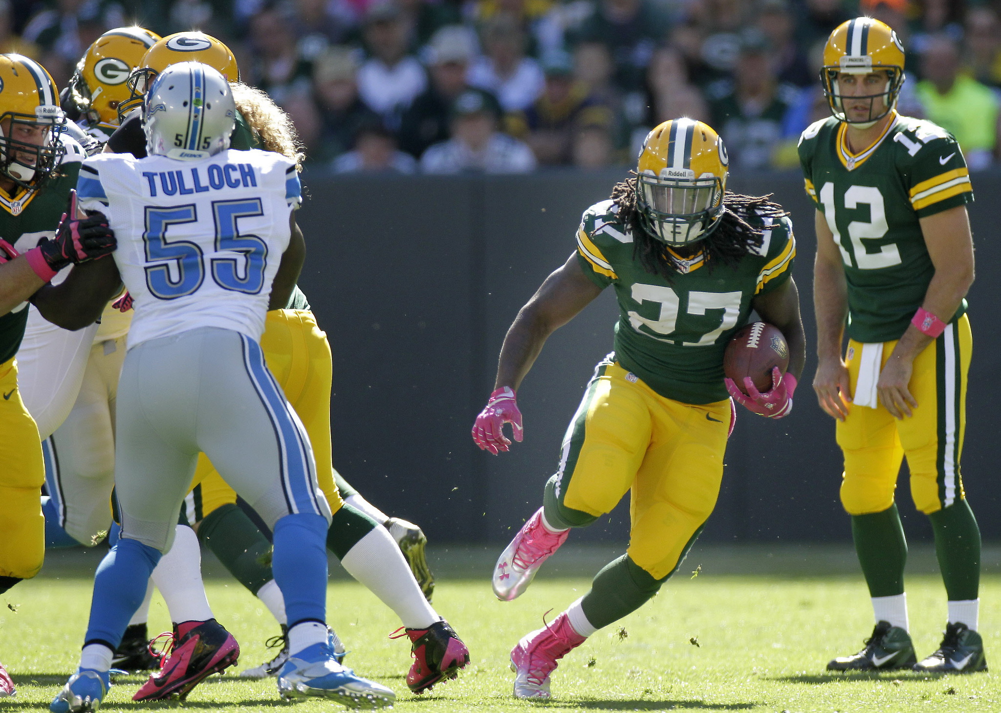Eddie Lacy Carves Out A Role For Himself In The Packers Offense