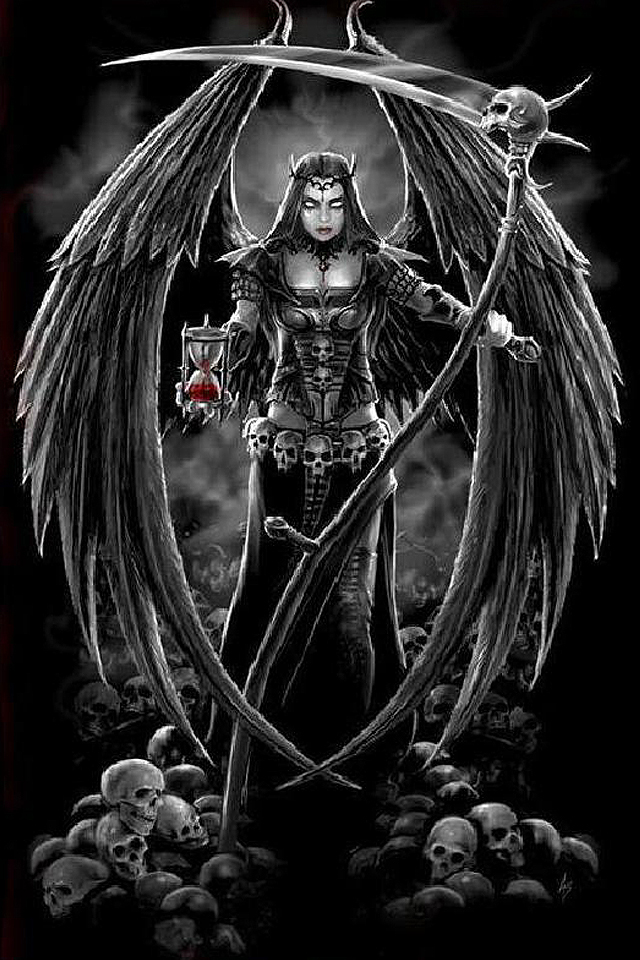 Angel of Death iPhone Wallpaper HD