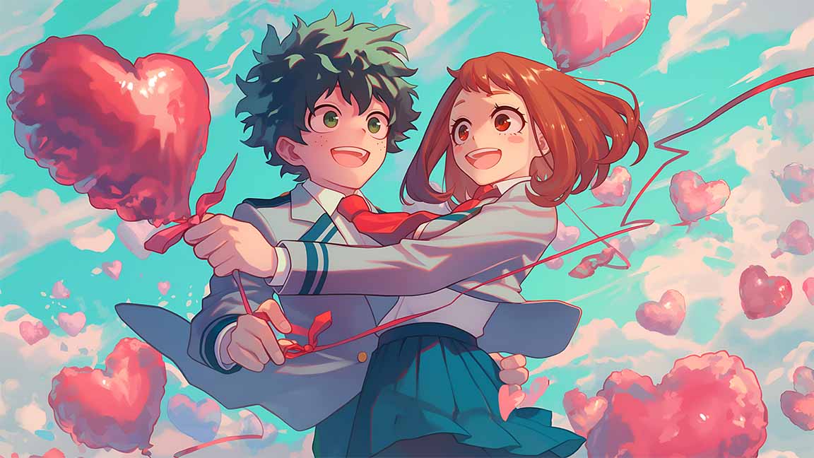 Deku My Hero Academia Desktop Wallpaper