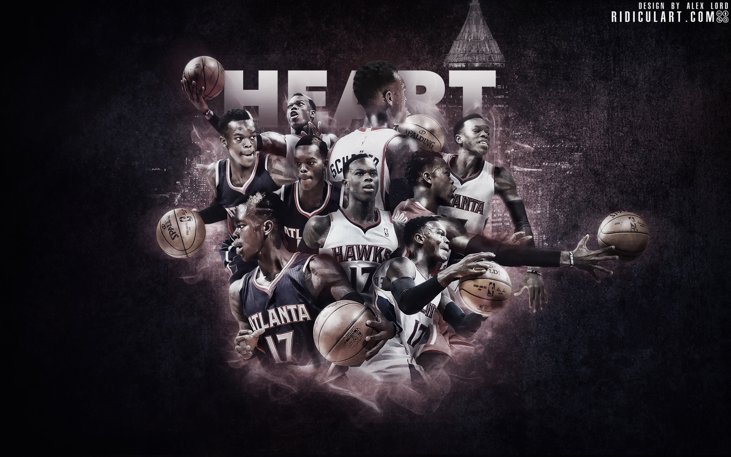 Dennis Schroder Atlanta Hawks Wallpaper Basketball