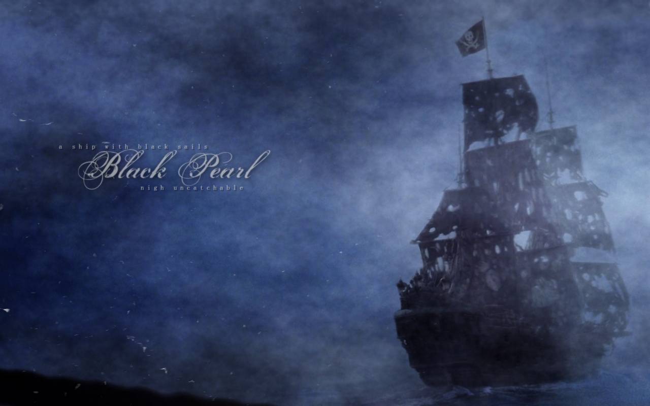 the black pearl   Pirates Of The Caribbean Wallpaper