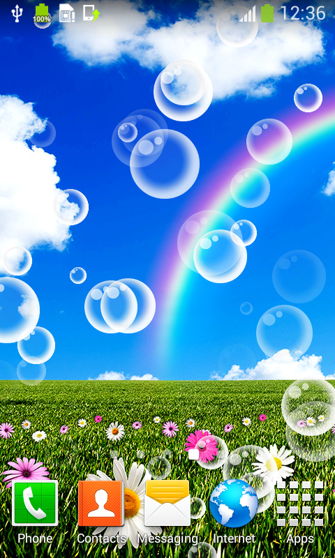 Rainbow Live Wallpapers Free free app download   Android