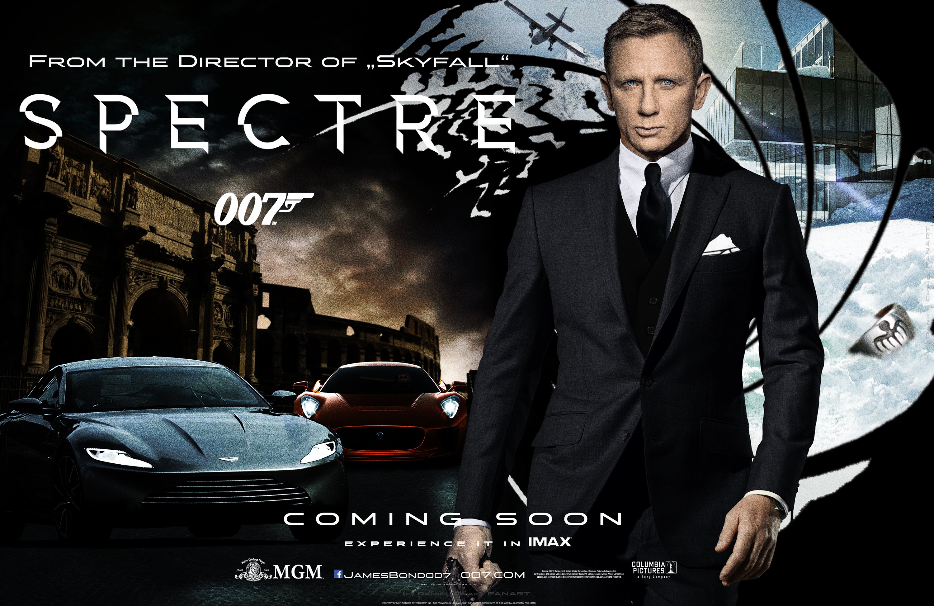 Bond James Action Spy Crime Thriller 1spectre Mystery Poster
