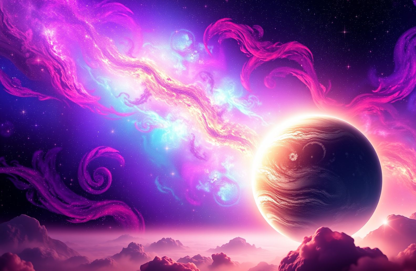 Space Background Wallpaper