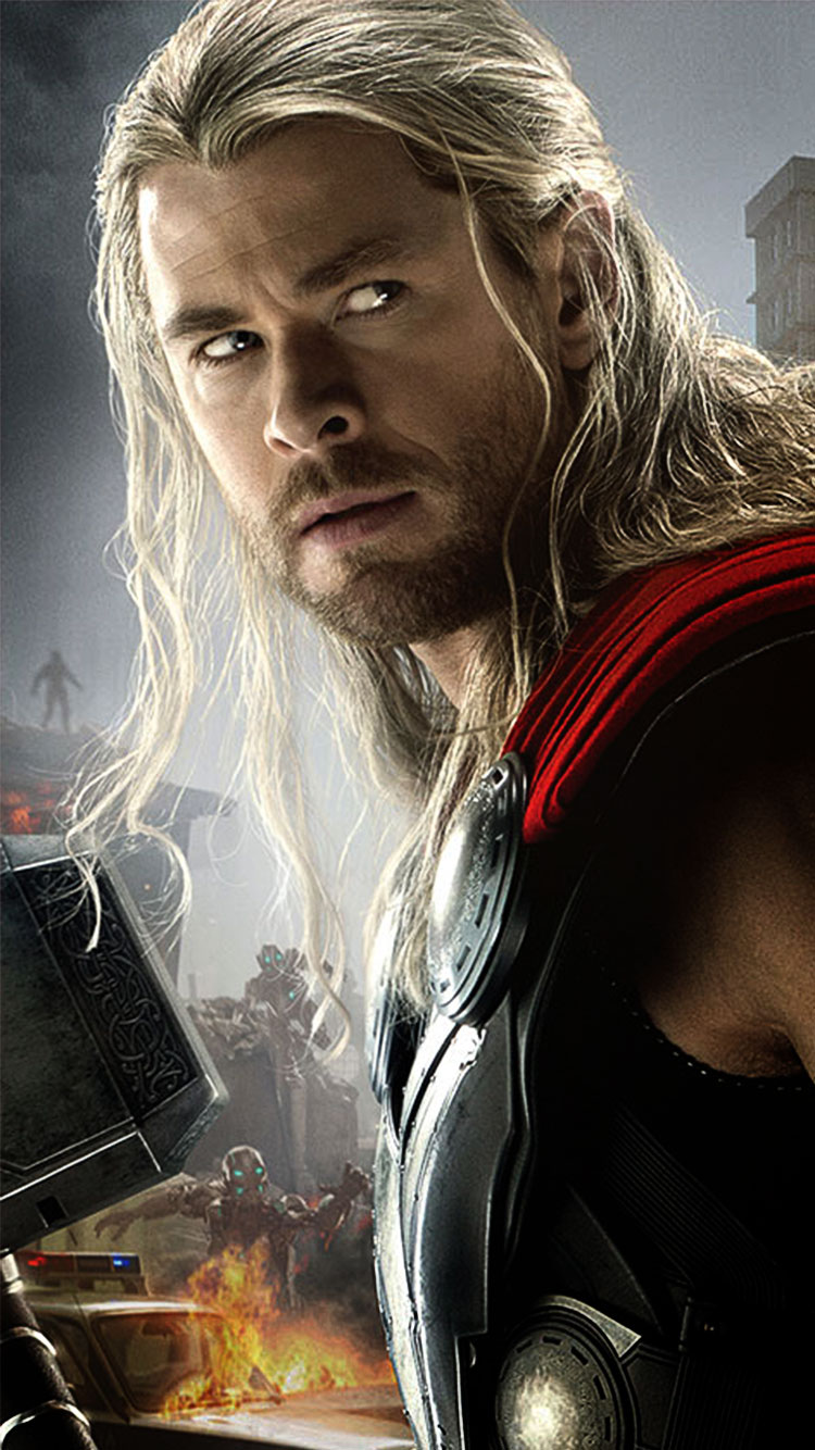 Avengers Thor iPhone Wallpaper