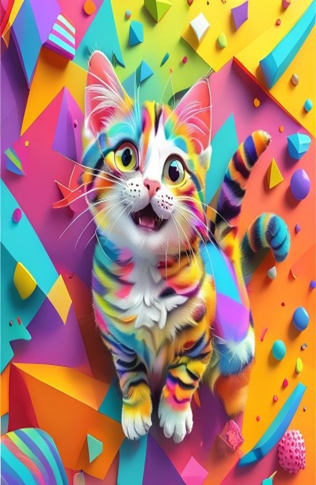 3d Cat Wallpaper
