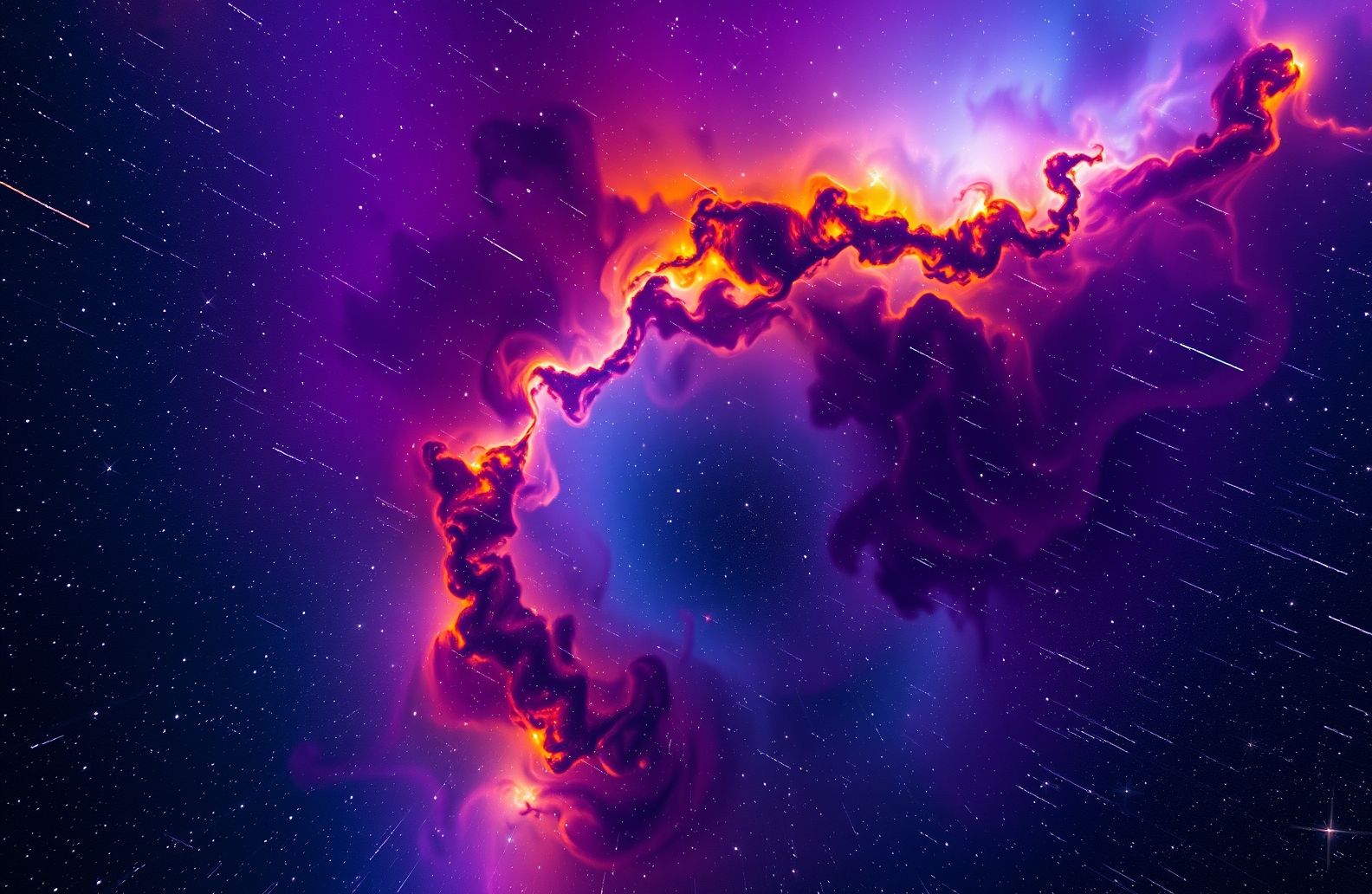 Space Star Background