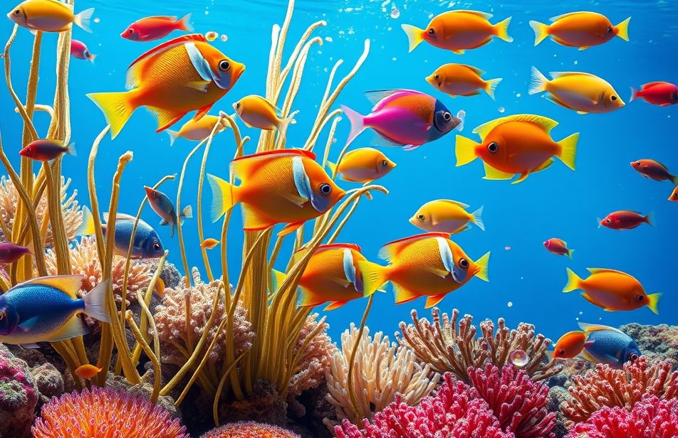 Fish Swimming Live Wallpaper