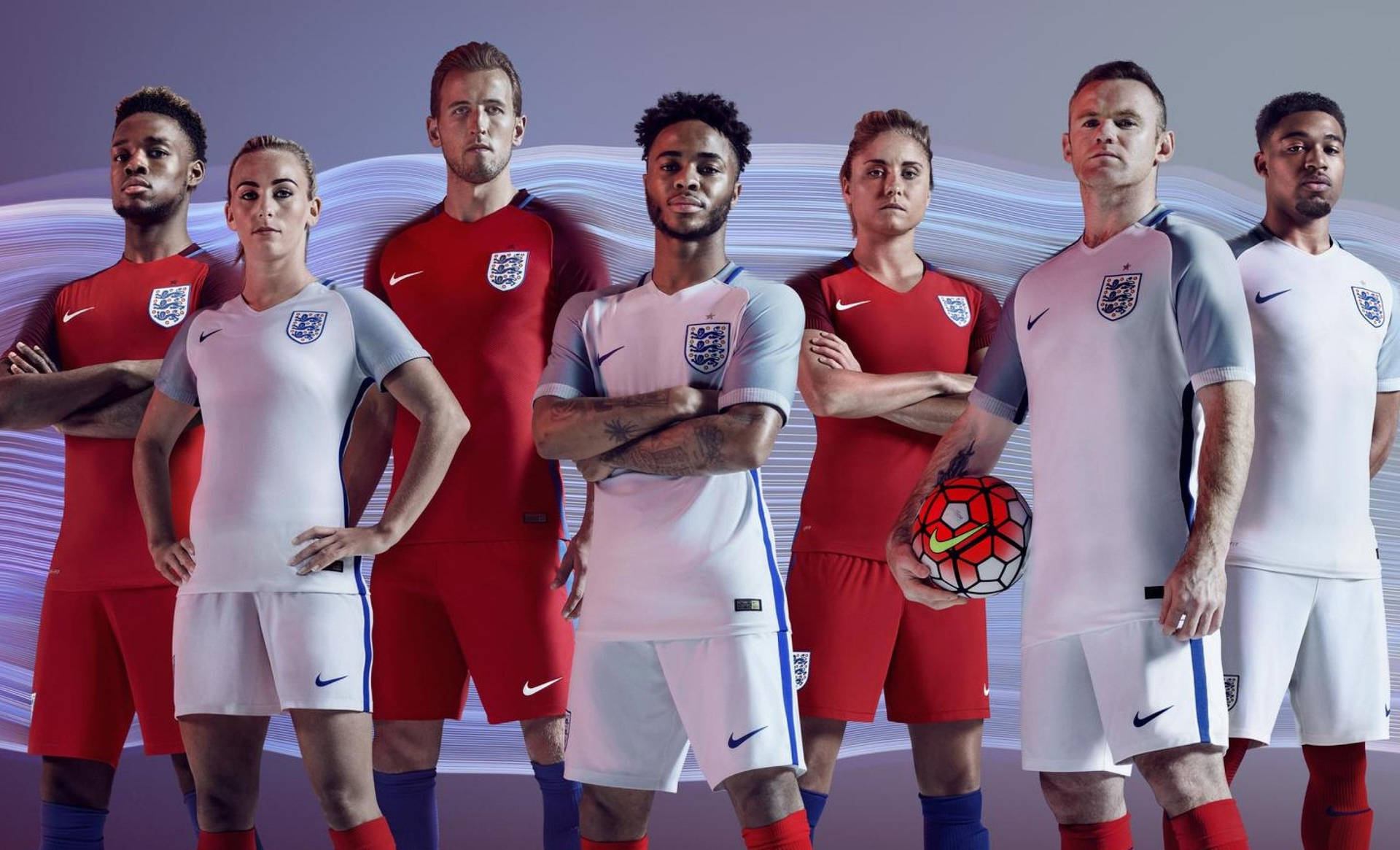 England National Football Team Players Wallpaper