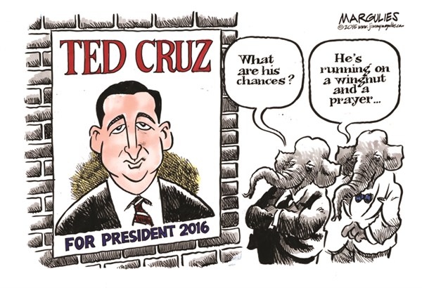 Ted Cruz For President Color English