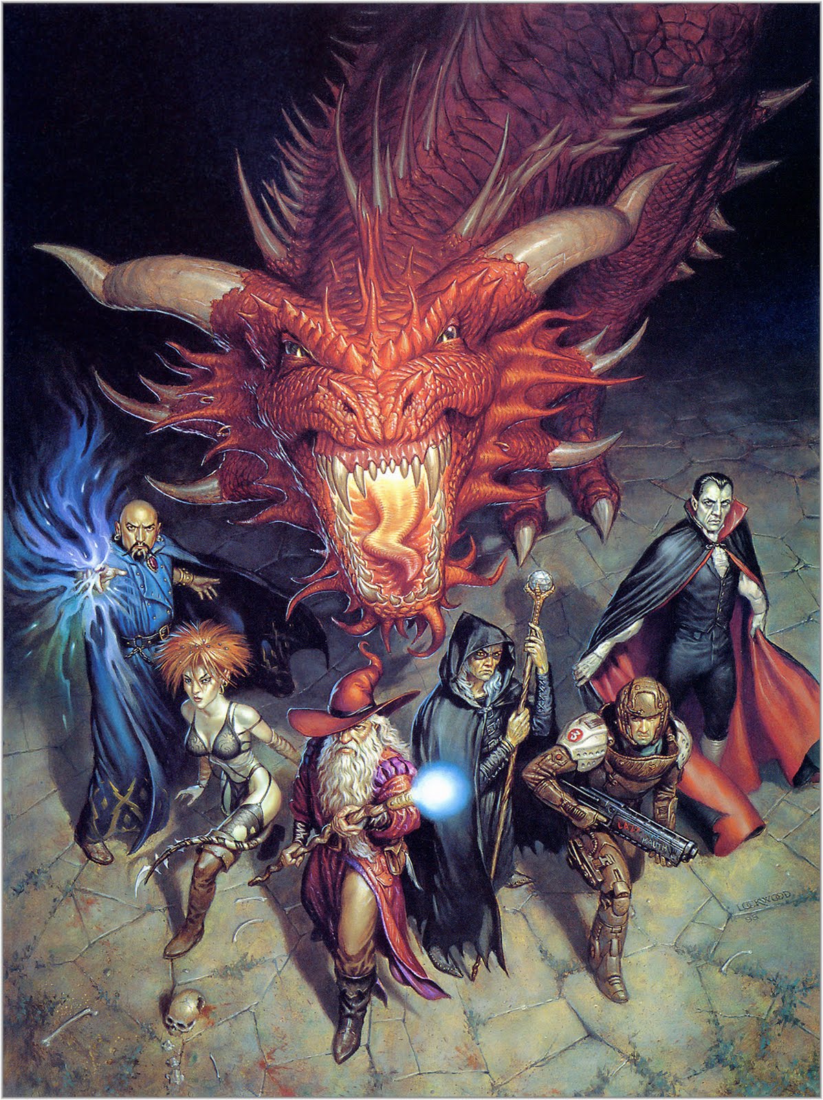 Dungeons And Dragons Retro Art Wallpapers  Wallpaper Cave
