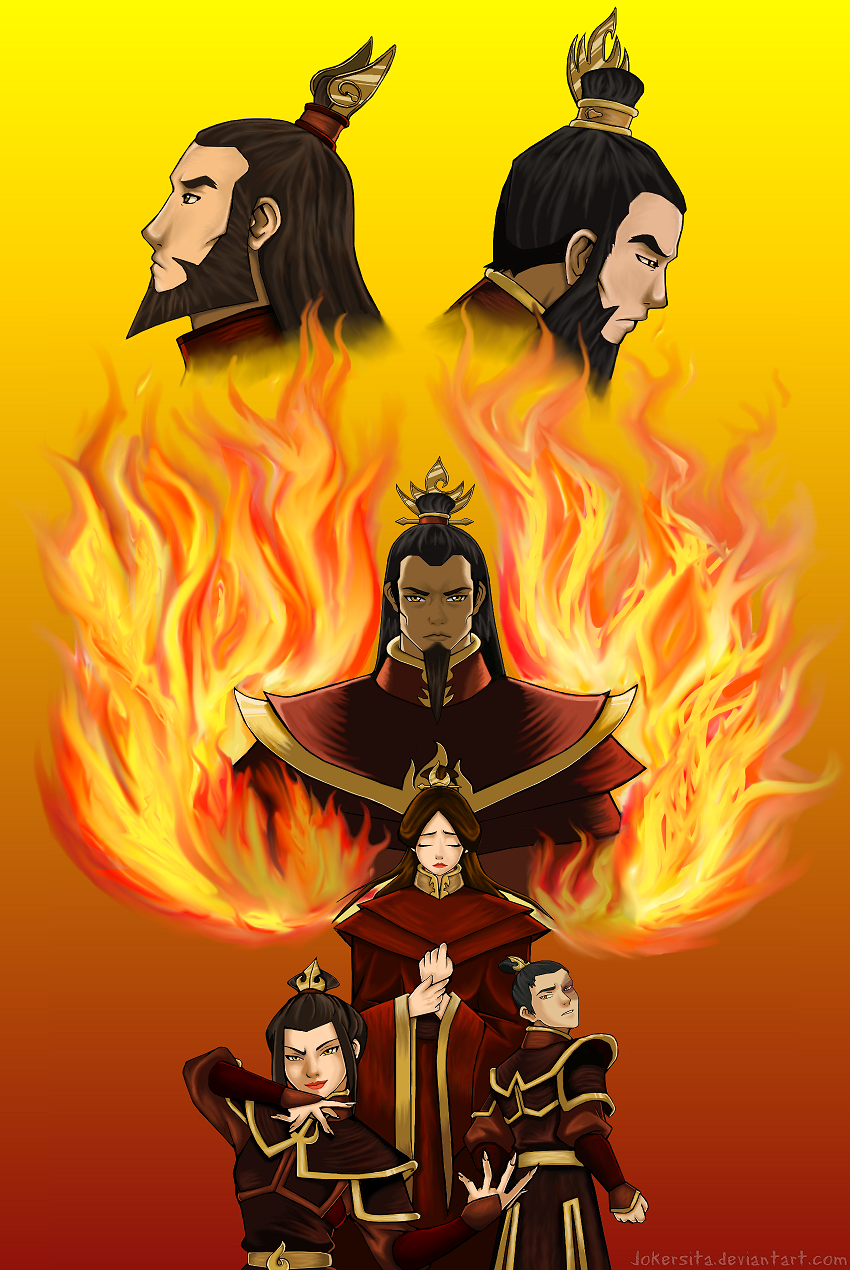 The Fire Nation Royal Family Image HD Wallpaper