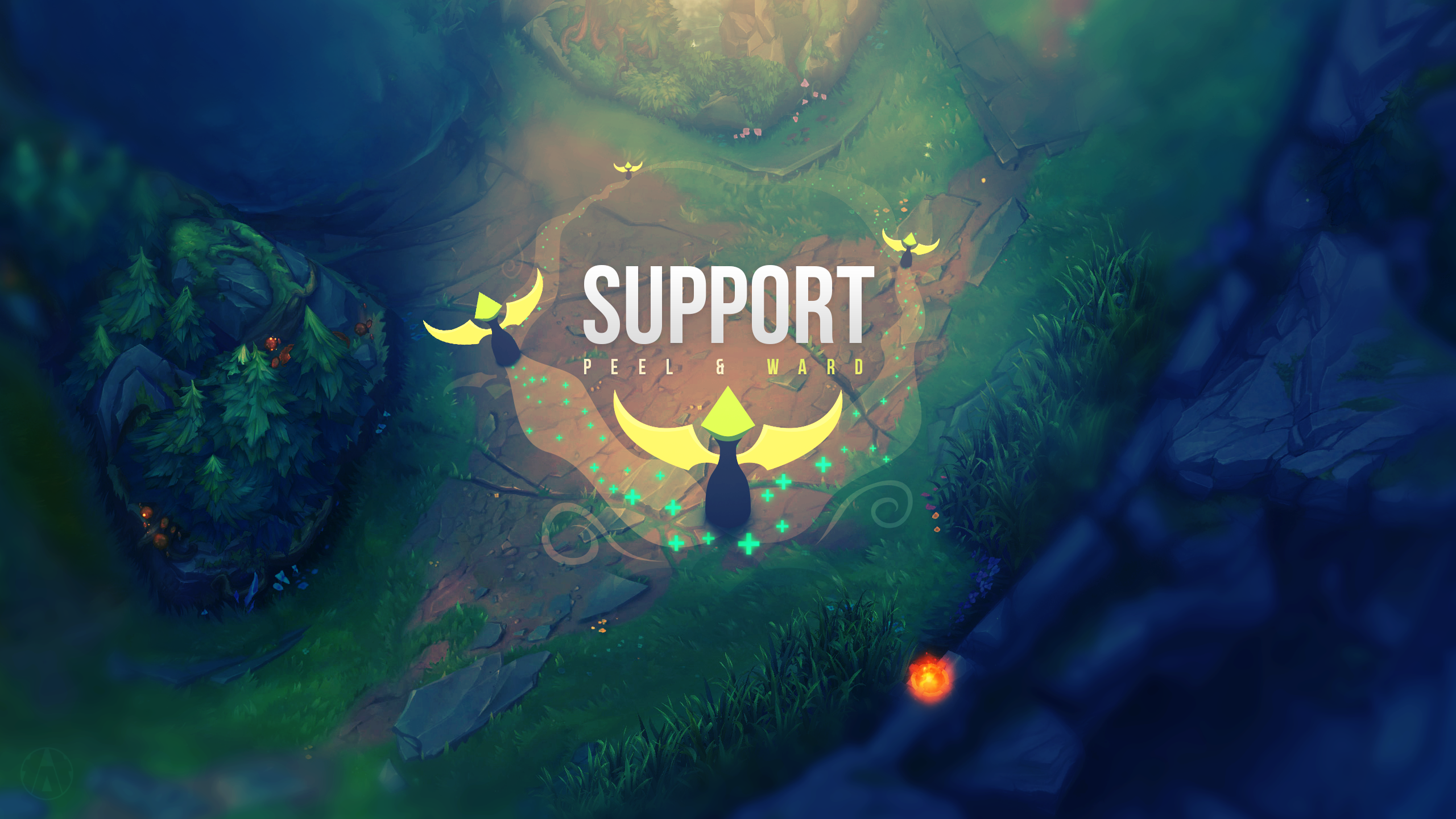 Support Wallpaper album   League of Legends by Aynoe on